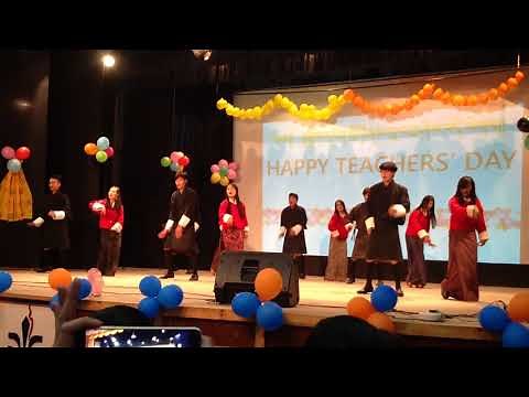 Teachers day celebration (ROYAL THIMPHU COLLEGE)
