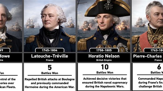 历史上最伟大的50位海军上将