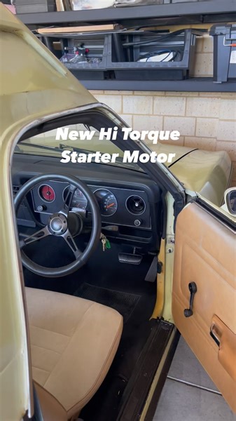 We installed the new Starter Motor from DSM Motorsports yesterday with the assistance of Anthony and Dan. It sounds different but there will no issues starting the car. Great value for a Hi torque Starter Motor at DSM Motorsports go check them out. #aussiegaragepromovan #dsmmotorsports #newstartermotor #aussiegarageprojects #aussiegarage #aussiegaragetv #startermotor | Aussie Garage