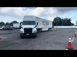 Class 2/ code 14 driver reverse Parallel Park perfectly