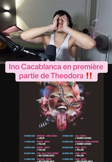 dommage hein ☹️ @Ino Casablanca🫡🏆 @Boss lady 💋🪖 #concert #paris #artiste #react