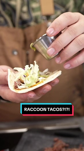 Trapping RACCOONS For Tacos…(Did We Get Food Poisoning?!?!) #fyp #flair #food #trapping
