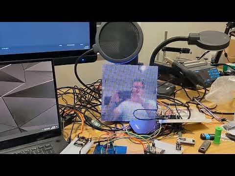 LED Matrix Video Stream Demo