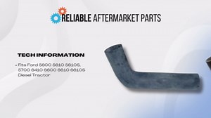 Radiator Hoses Fits Ford 5600 5610 5610S, 5700 6410 6600 6610 6610S Diesel Tractor