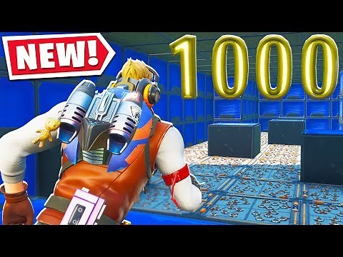 I Played A 1000 LEVEL DEFAULT DEATHRUN.. (Fortnite Creative Mode)