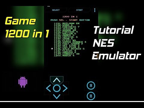 Tutorial Install Nes Emulator Android Nintendo 1200 in 1