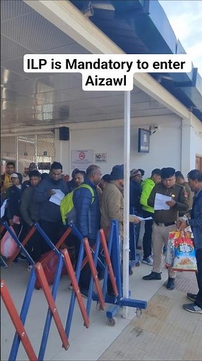 ILP is Mandatory to enter Aizawl #ilp #sairang #mizoram #northeastindia #shortsindia #shorts