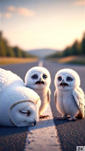 “Baby Owls Cry for Help After Their Mother Collapses 😭” #shorts #viral #rescue #owl #owlrescue