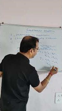 Cross Multiplication Method in 60 Seconds! ✖️⚡Solve simultaneous linear equations fast & accurately