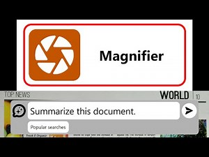 NEW! Magnifier - AI Assistant