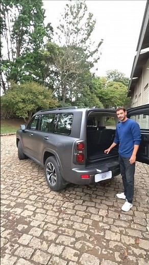 Haval H9 porta-malas! Como fica o tamanho e a capacidade nas 3 configurações do carro? #haval h9