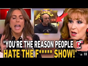 The Fight Over joe Rogan Was So Big It could Be the END of This Host on The view