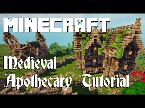 Minecraft Tutorial: Medieval Apothecary