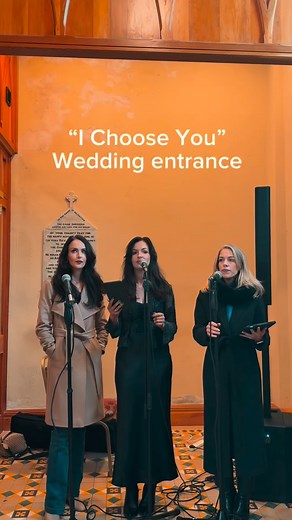 I choose you Ryann Darling @ryanndarlingmusic Love this song 💞 #ichooseyou #harmony #weddingday #fyp #saturday | Ward Sisters Music