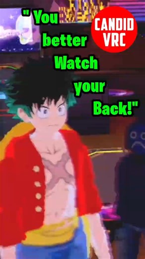 Should I be worried? #vrchat #vrchatstreamer #vrc #vrchatclips #fbt #memes #luffy #deku