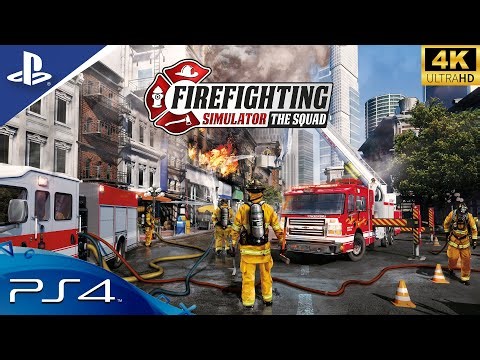 Firefighting Simulator - The Squad PS4 Gameplay
