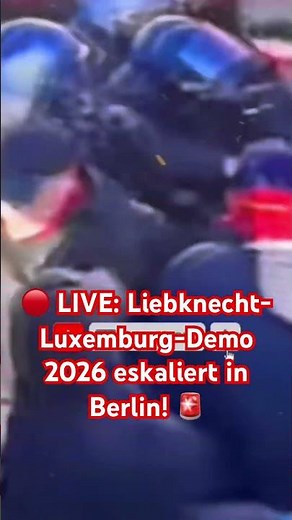 🔴 LIVE: Liebknecht-Luxemburg-Demo 2026 eskaliert in Berlin! 🚨