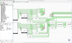 logisim实现二位十进制并行全加器