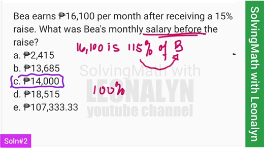 51K views · 1.7K reactions | Percentage Problem na maraming nagkakamali | Free Reviewers with Leonalyn | Facebook