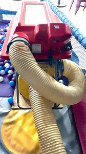 There’s something very satisfying about watching the ball pool ball washing machine in action! #springcleaning | The Milky Way Adventure Park