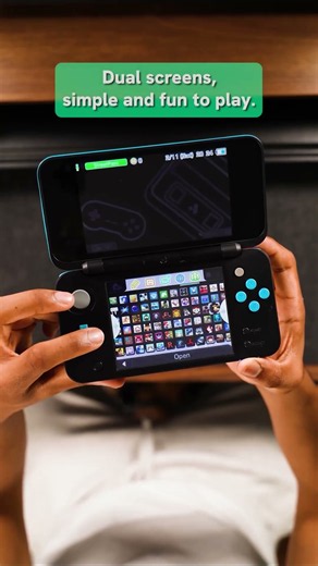 POV: Your 2DS XL still looks this good in 2026 🎮✨\n\nSleek, lightweight, and timeless.\nDual screens,