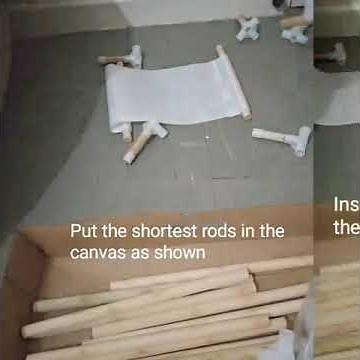 HOW TO FIX A 3 COLUMN PORTABLE WARDROBE.