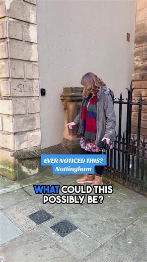 Have you seen this in Nottingham? 👀 Back in the 1800s, when people were leaving the theatre and making their way home for the night, some of the chaps apparently thought the wall was the perfect place for a crafty pee. So the council came up with a clever solution… they installed this so if someone tried it, the wee would bounce straight back at them. Safe to say it probably made people think twice! 😅 Have you seen one anywhere else in the UK? 👇🏼 #nottingham #didyouknow #exploreuk #ukfacts