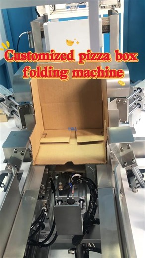 Customized Pizza Box Folding Machine for Efficient Packaging