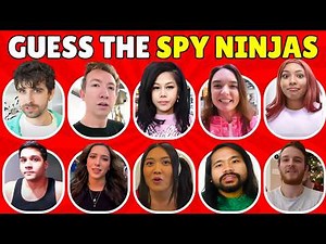GUESS THE SPY NINJA! 🥷 Only GENIUSES Get Them All Right!Vy Qwaint , Chad Wild Clay, Regina , Daniel