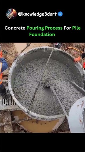Concrete Pouring Process For Pile Foundation