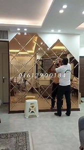 79K views · 224 reactions | Copper Color Mirror Wall Decor...