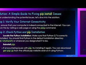 Resolving the Issue of pip install Returning Nothing in Command Line on Windows 10