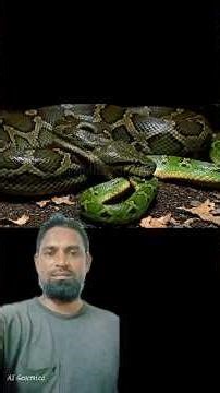 Incredible Python Scene #snakeattak #pythonattack #wildlife #snake #shorts