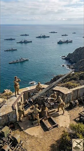 WW2 Visual Archive on Instagram: "Japan’s Type 14 10 cm AA Gun — Heavy Anti‑Aircraft against high‑altitude raids The Type 14 10 cm anti‑aircraft gun was a Japanese heavy AA weapon developed in the interwar period and used through WWII to defend key locations from air attack. Unlike light AA guns that relied on sheer volume of fire, weapons in this class were built to reach higher, throw larger shells, and keep pressure on bombers and reconnaissance aircraft operating above the effective zone of 