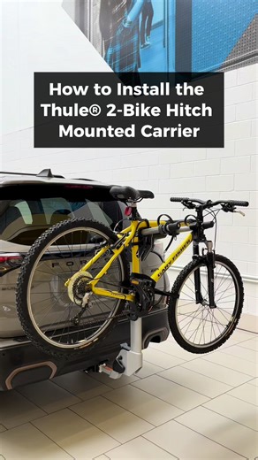 18K views · 71 reactions | Install your Thule® 2 Bike Hitch Mounted Carrier with these simple steps and ride off into your next adventure! | Subaru of America, Inc. | Facebook