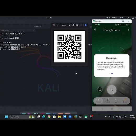 Just 1 Scan & Hacked! (Android Quishing Demo) 📲💀