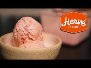 Heat Alert, QUICK HOMEMADE STRAWBERRY ICE CREAM!