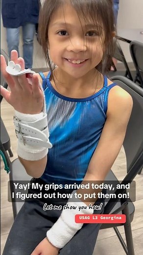 Gymnastics Grips! Secure, snug, and ready to swing! #Gymnastics #gymnast #gymnasticsbars #grips