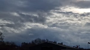 RAF Texan T1 on a fly past at Oban Airport | Oban Airport