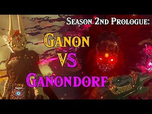 Season 2nd Prologue: Ganondorf VS Ganon! in Four Links Adventures within Zelda Breath of the Wild
