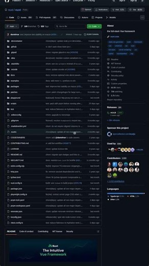 Nuxt - O framework full-stack Vue que está dominando o GitHub! 🚀