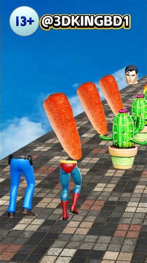 GTA V New Build a Queen Run Superman vs Cow Police Funny Epic Challenge! #spiderman