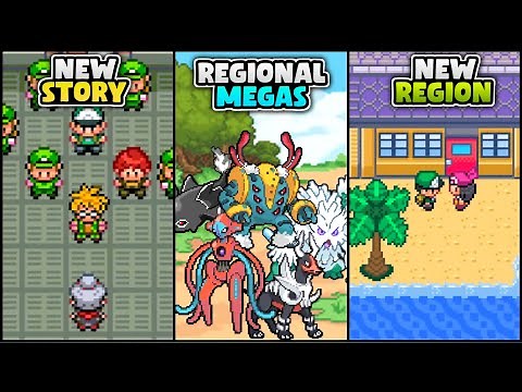 NEW COMPLETED Pokemon GBA Rom Hack With New Region & Story, Megas, Regional Forms,Fairy Type & More!