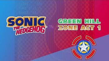 Green Hill Zone Act 1 - Sonic The Hedgehog 1