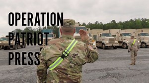 Join the Alabama National Guard's 1670th and 781st Transportation Companies as they travel from Anniston, Alabama to Milan, Tennessee for Operation Patriot Press. (Video by U.S. Army Staff Sgt. William Frye) | Alabama National Guard