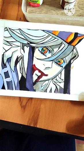 Drawing doma #drawing #demonslayer #art