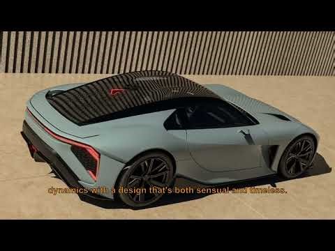 First Look: Lexus LFA Concept - The Electric Supercar Evolution!