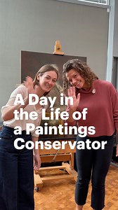 A day in the life of an art conservator! Follow Kari, a paintings conservator here at Getty, for a typical day on site. Though no two days are alike, usually it's a mix of research, collection care, treatment, analysis...and emails. Today is #AskaConservator Day. What other questions do you have? | Getty