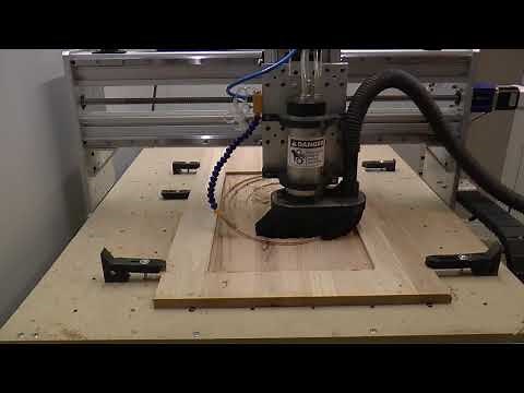 DIY CNC Mill - Cabinet door machining