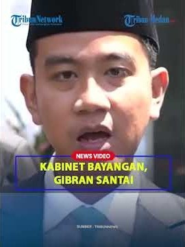 REAKSI GIBRAN Soal Adanya Pembentukan Kabinet Bayangan